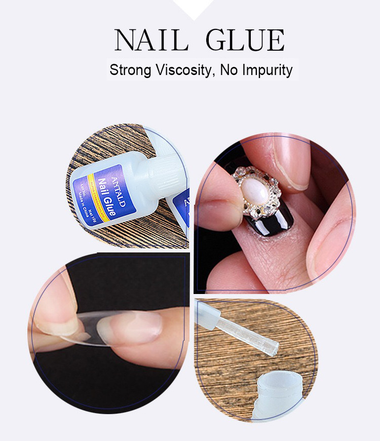 Wholesale Super Strong Long Lasting 10 ml Press On Nail Glue For Nail Art Painting