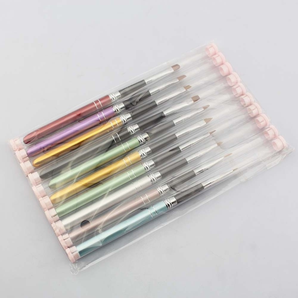 Wholesale Cheap Nail Art Tool Disposable Nail Gel Brush Set