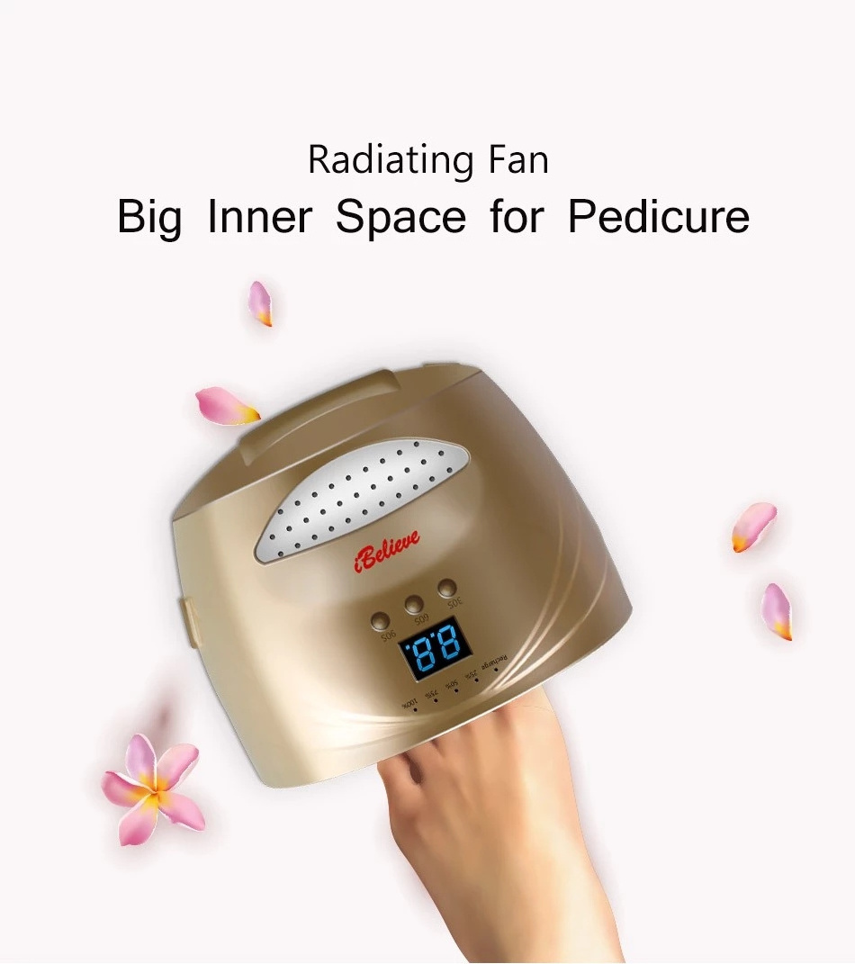 High quality portable uv ge light rechargeable 48w led nail lamp