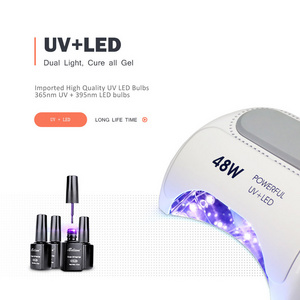 Best wholesale price high quality 48w led nail light lamp uv gel nail