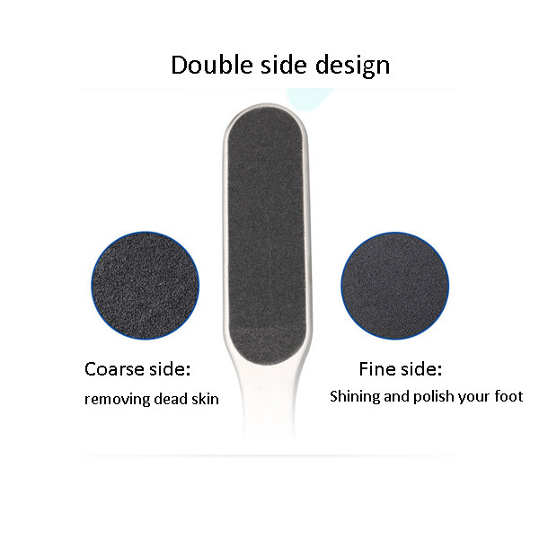 Professional pedicure callus remover tool foot file removable pads