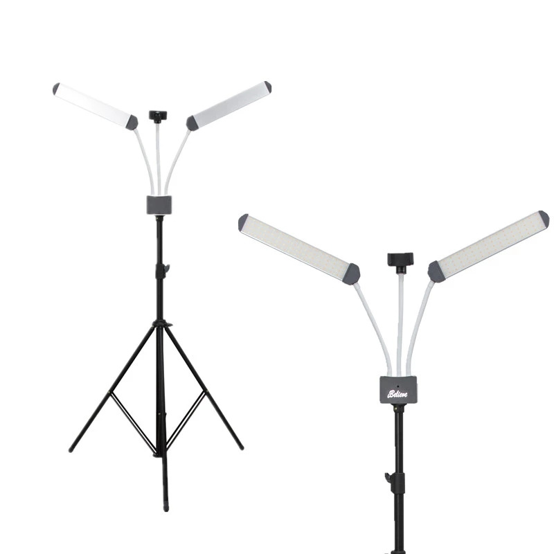 48W Photography Dimmable LED Video Light Photo Lighting Kit for Camera Photo Studio Shooting LED Light with Tripod Stand