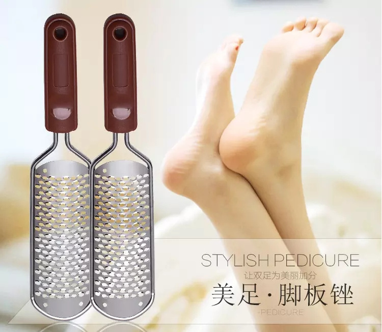 Professional Pedicure Tools Metal Rasp Foot Care File Callus Peel Scraper