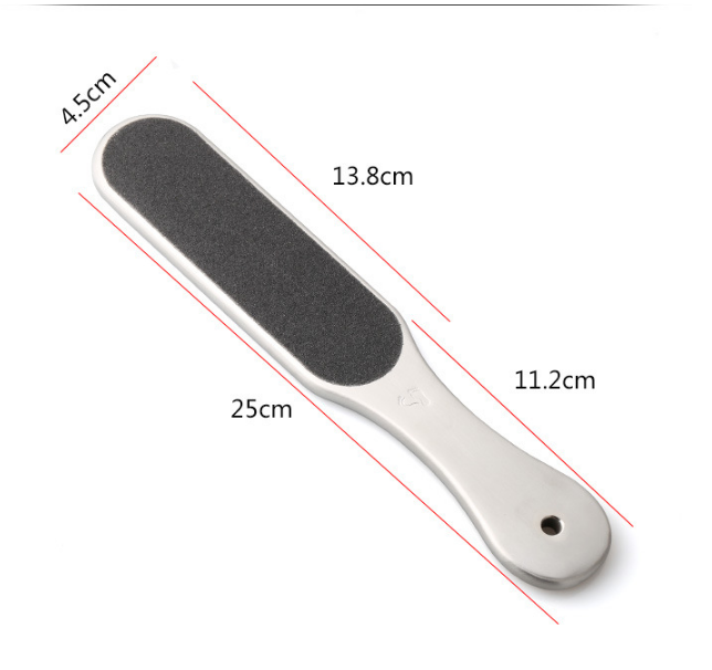 Professional pedicure callus remover tool foot file removable pads