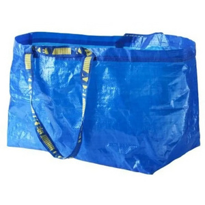 Recyclable Polypropylene Transparent Fabric laminated Shopping PP Woven Bag