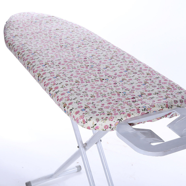 Compact Space Saver Ironing Board with Extra Thick Heavy Duty Padded Cotton Cover