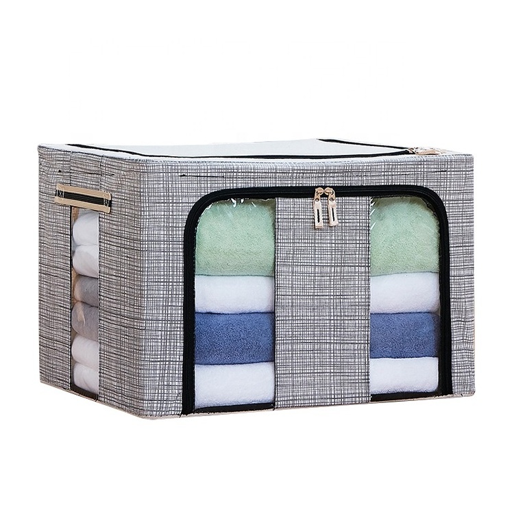 Fabric Closet Storage Containers Small Square Cube Organizer for Clothing Walk-In Closet Solutions