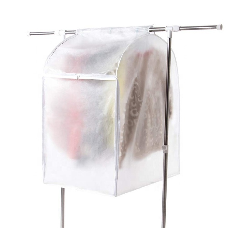 Garment Cover Hanging Clothes Bag Organizer Translucent Closet Dust Cover for Storage Suit Shirt Dress Coat