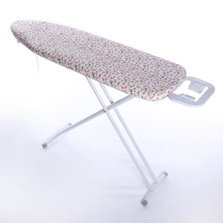 Compact Space Saver Ironing Board with Extra Thick Heavy Duty Padded Cotton Cover