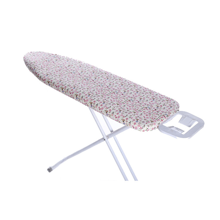 Compact Space Saver Ironing Board with Extra Thick Heavy Duty Padded Cotton Cover