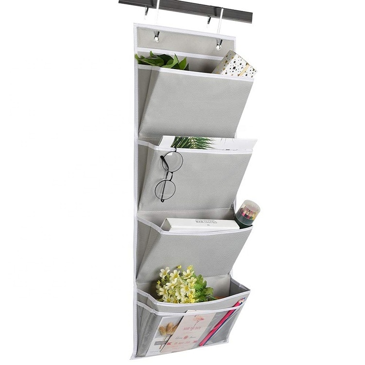 Mens Hanging File Organizer Over the Door Pantry Shelves Door Entrance School Supplies Rack