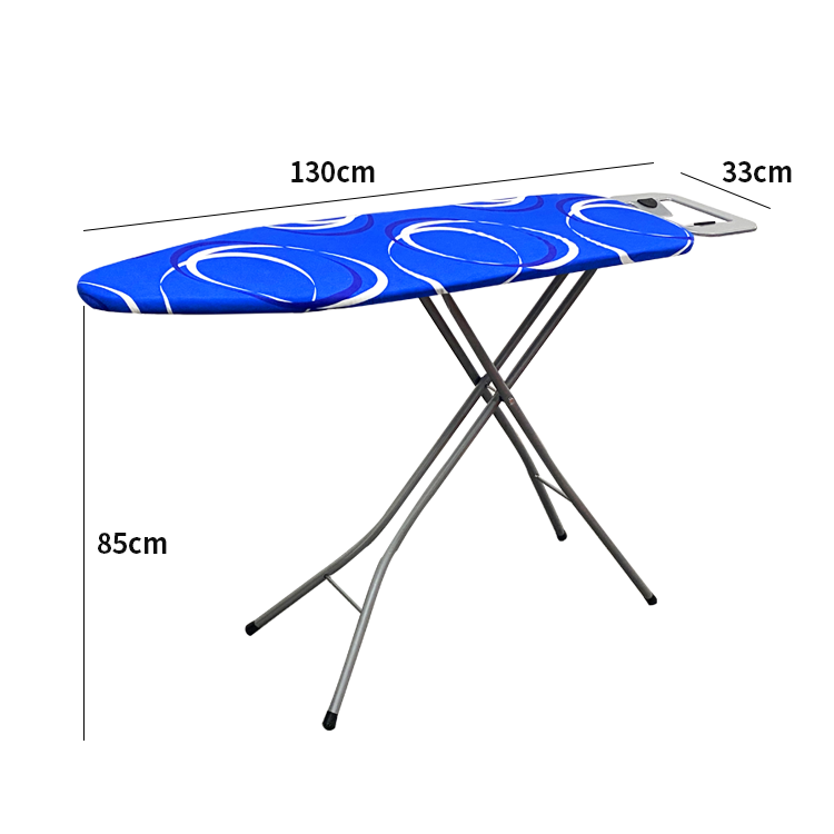 Custom Hotel Laundry Ironing Board Reusable and Adjustable Metal with Cotton Cover Environmentally Friendly Multifunctional