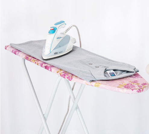 Scorch Resistance Ironing Board Cover and Pad Resists Scorching and Staining with Elastic Edge Heavy Duty Thick Ironing Padding