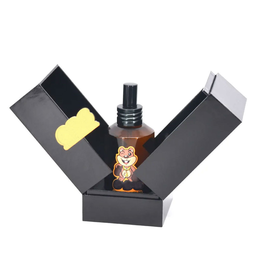 Custom logo private label cosmetic essential oil gift packaging box car perfume bottle gift box luxury glass bottle perfume box