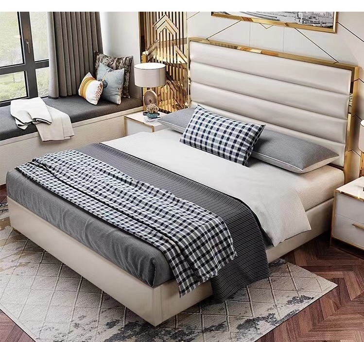 luxury hotel master beds bedroom furniture modern super velvet king bed designer luxury upholstered king size velvet bed