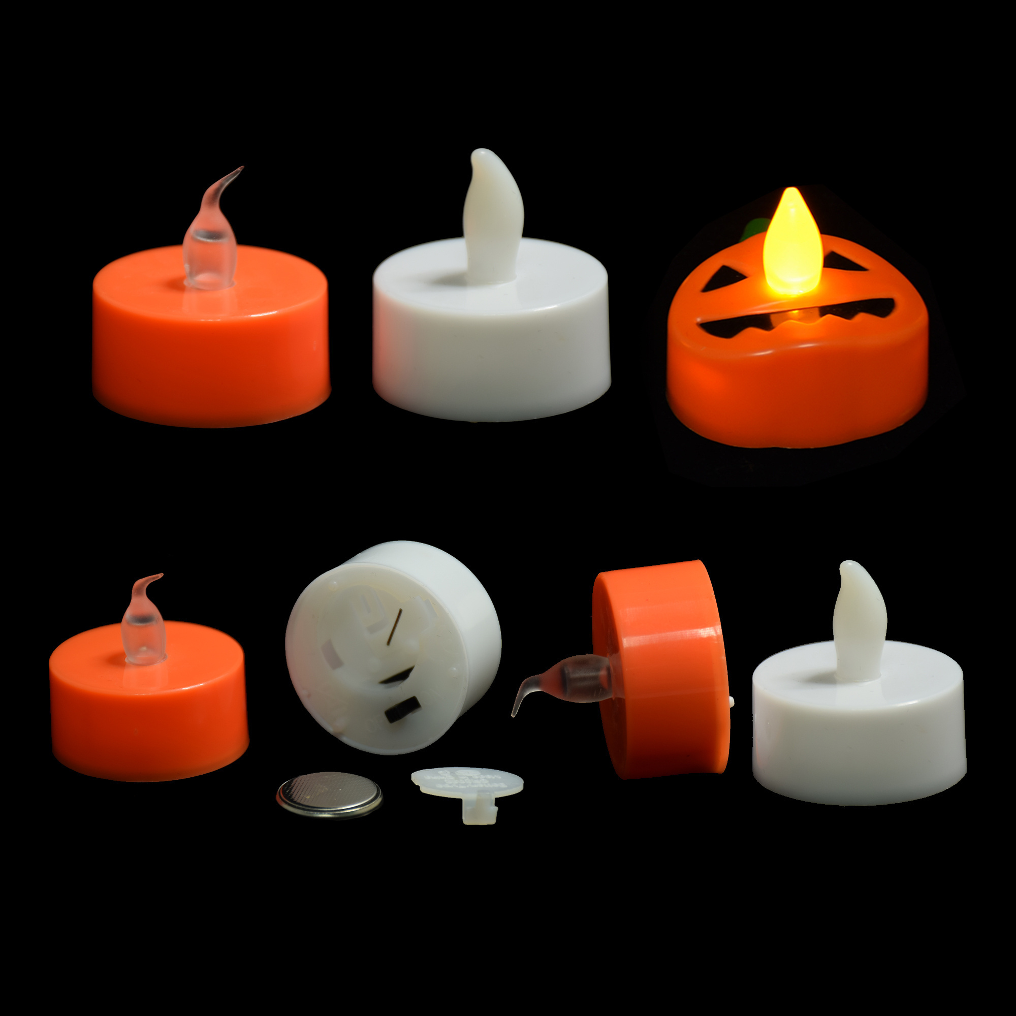 IShine   Home Decoration Mini Battery Operated Votive   Flickering Tealight Candles Yellow Flicker Floating Flameless Led Candle