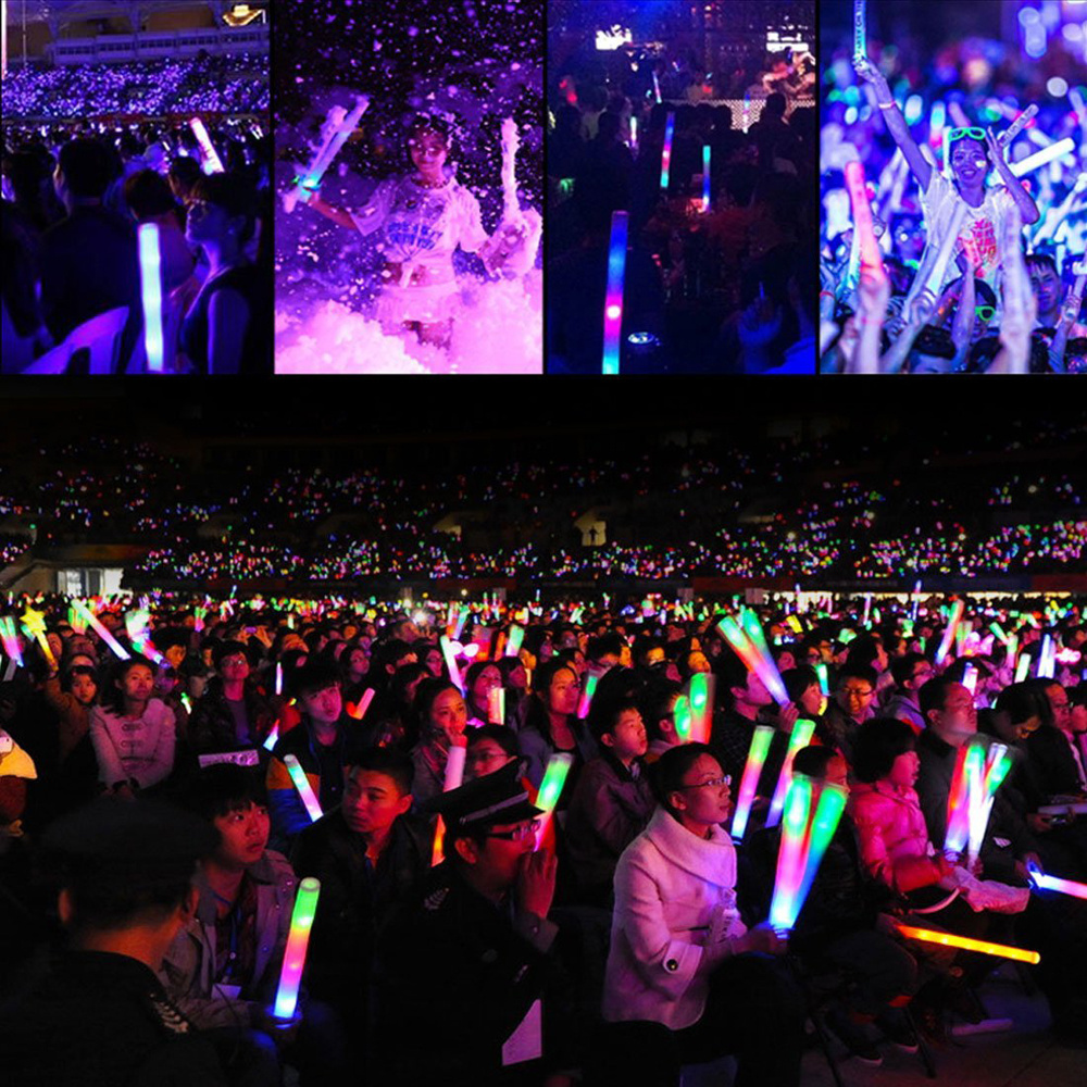 Concert Favor Light Music Activated Lighting - Up Soft Giant Stick Hot Selling 48Cm Led Foam Glow Sticks