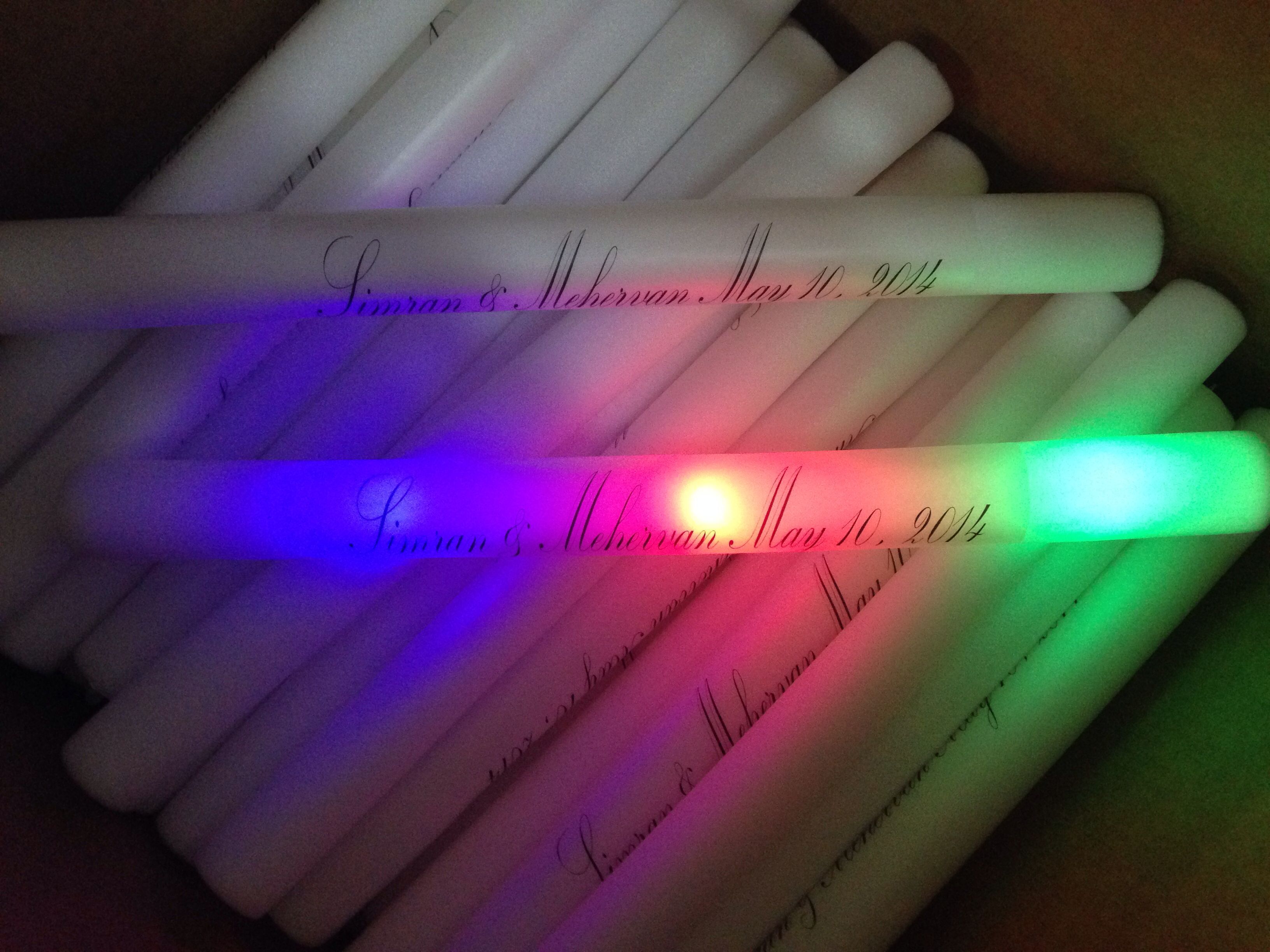 Glow Sticks Led Foam 100 Pcs 48Cm 18 Inch Led Foam Glow Sticks 50 Bulk Halloween Party Supplies Light Up Toys