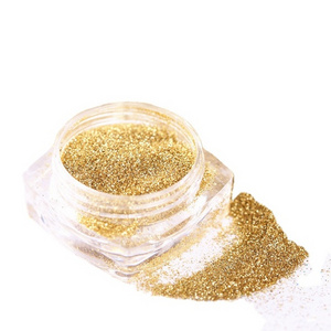 Industrial gold fine glitter powder for crafts