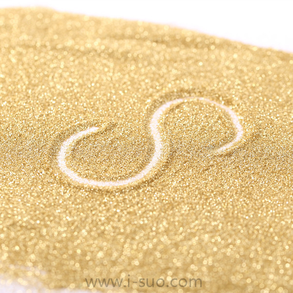 Industrial gold fine glitter powder for crafts