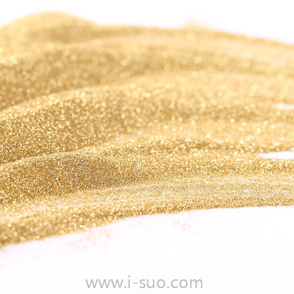 Industrial gold fine glitter powder for crafts