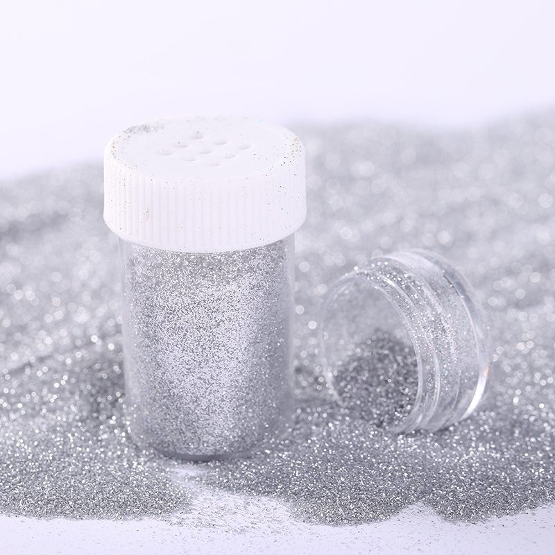 wholesale bulk silver glitter art glitter powder extra fine craft glitter for body nail crafts