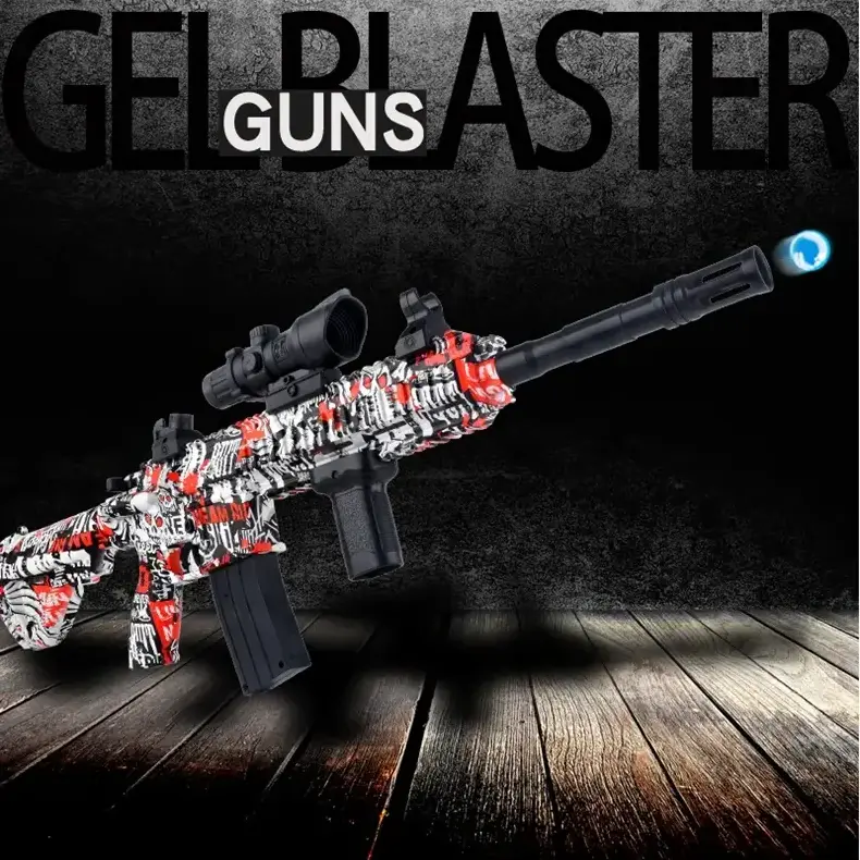 Multiple styles and colors Gel Blaster guns Electric M416 splatter ball Water gel Beads toy guns