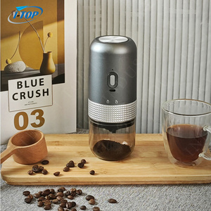 factory hot sale USB Recharge portable electric coffee grinder and coffee maker with a filter