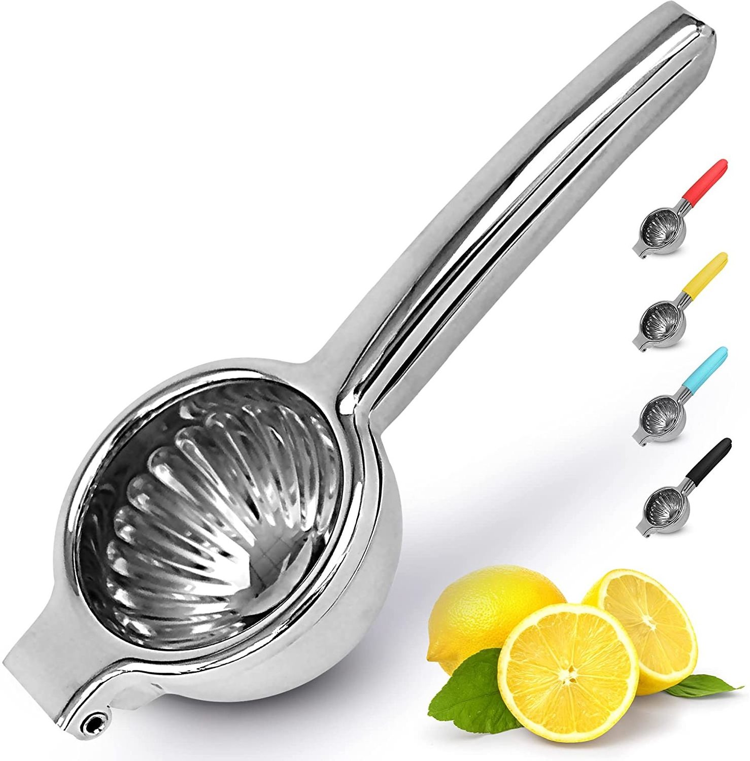 Upgraded Super Stainless Steel 304 Hand Press Juicer Manual Citrus for Juicing Limes Vegetables Lemon Squeezer