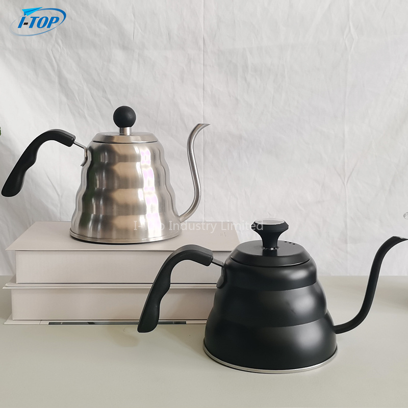 Hot Gooseneck Kettle Pour Over Coffee Kettle with Thermometer Tea Pot with Triple Layered Base AntiRust Design for all Stovetops