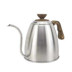 Fashion Stainless Steel Handle Drip Coffee Tea Pot Long Gooseneck Pour Over Coffee Kettles