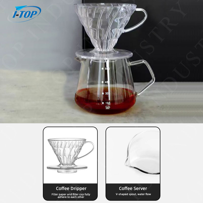 Modern Coffee Kit Travel Bag Gift Box Set Grinder Pot Kettle Hand Brew Pour Over Coffee Maker Set Arabic Coffee Cups Set