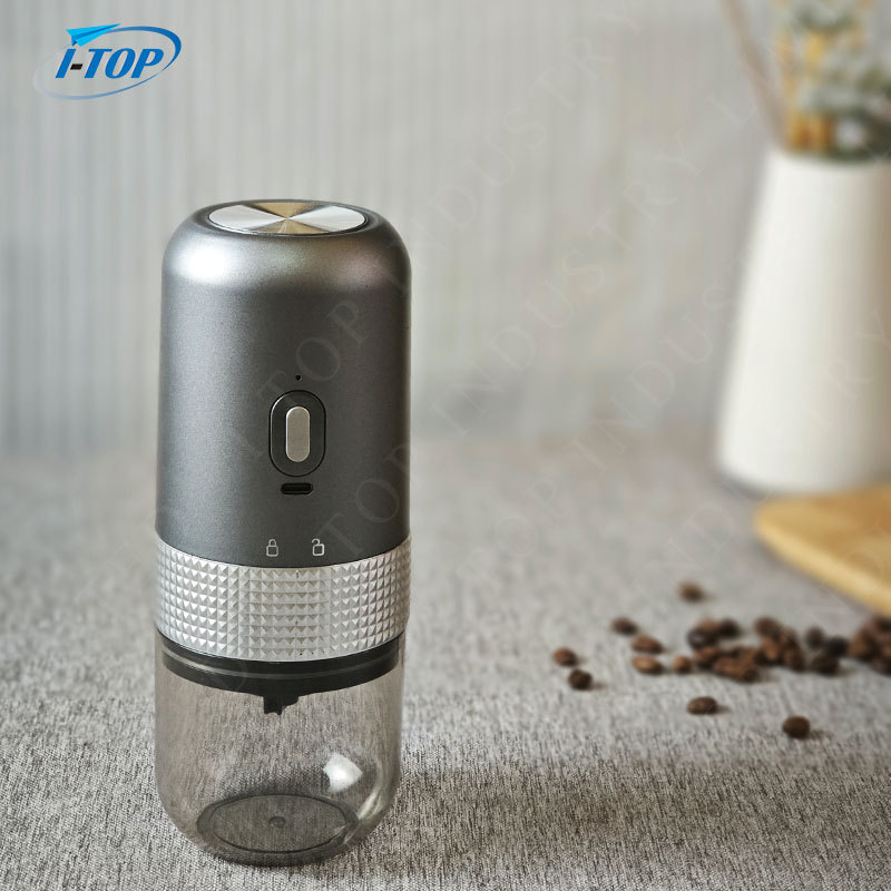 Customize Professional Cordless Portable Espresso Coffee Grinder USB Coffee Bean Grinders Machine Electric Burr Coffee Grinder