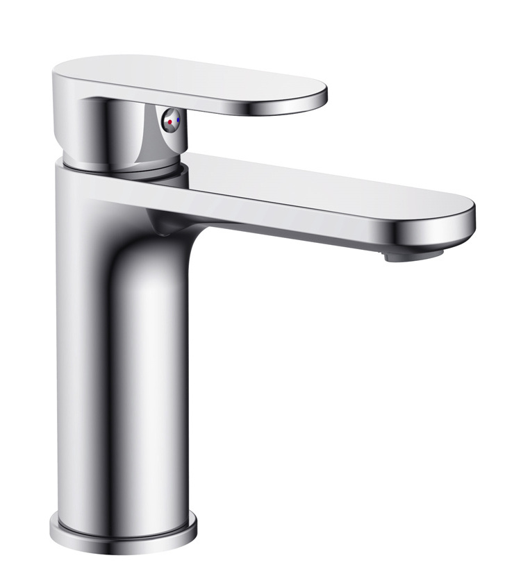 2022 TOPWAY Chrome Brass Body Zinc Handle Luxury faucet Basin taps and faucets