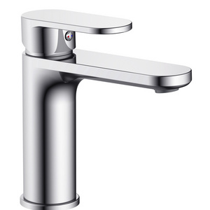 2022 TOPWAY Chrome Brass Body Zinc Handle Luxury faucet Basin taps and faucets