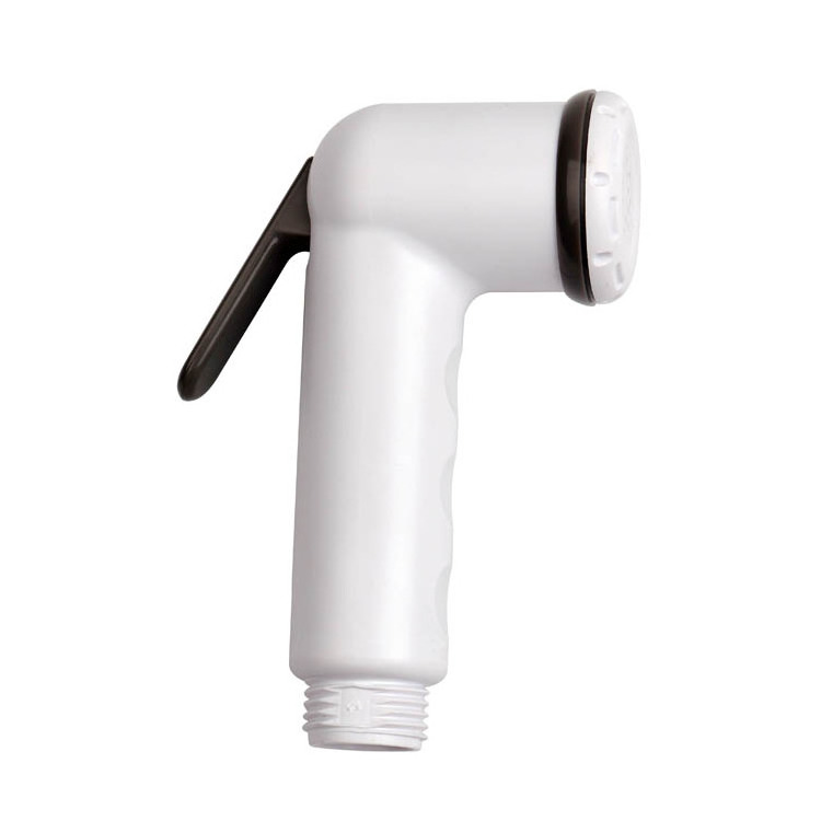 Portable PP ABS White Handheld Toilet Bathroom  Plastic Bidet  Sprayer Shattaf