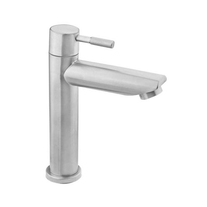 Polished Single Handle Nickel Brushed Kitchen Only Cold Kitchen Faucet Single cold Stainless Steel 304 Sink Faucet