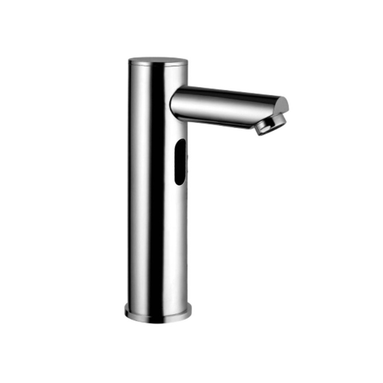 Water Saving  brass chrome Sensor mixer  high quality faucet automatic water tap smart fauc Lavatory Bathroom  Basin Faucet