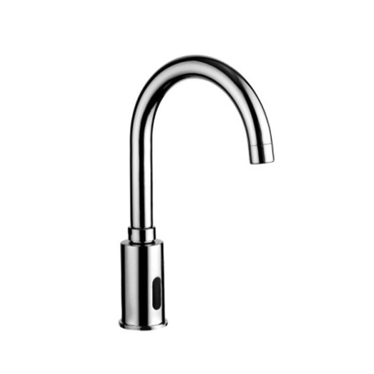 Water Saving  brass chrome Sensor mixer  high quality faucet automatic water tap smart fauc Lavatory Bathroom  Basin Faucet