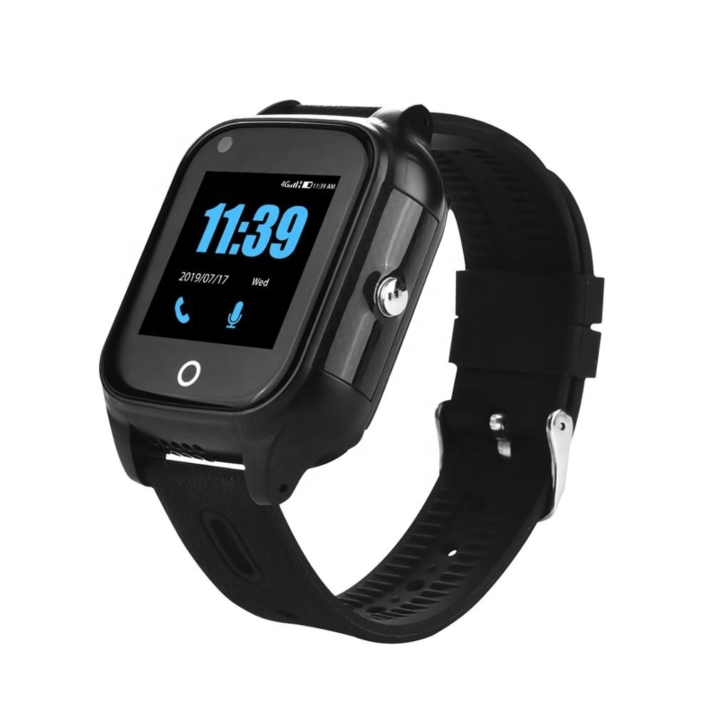 FA28S 4G IP67 waterproof GPS smart watch for elderly people IOS Andorid with heart rate function