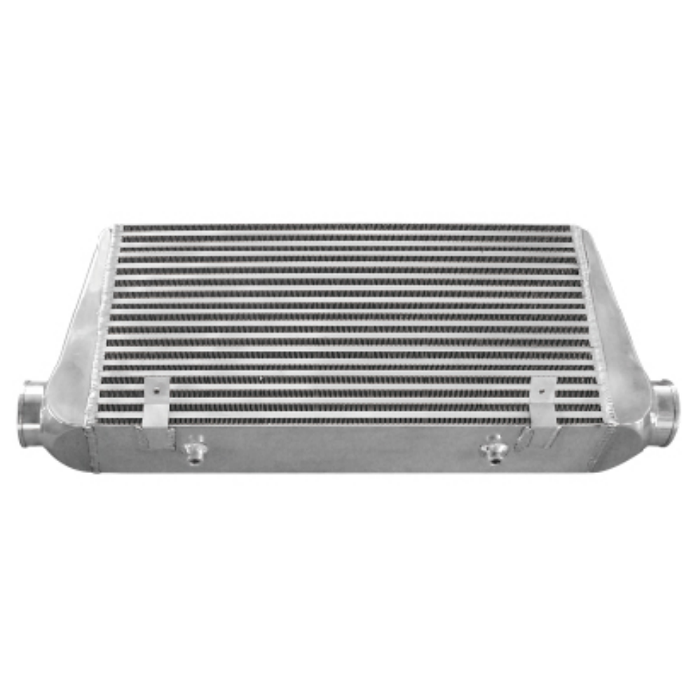 Oil cooler plate fin heat exchanger for air compressors