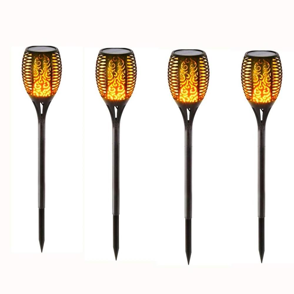 Solar garden light waterproof 96 LED Outdoor Dancing Flickering Torches flame 3528 Solar garden lamp