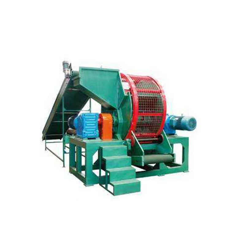 Big old tire cutting machine tire sidewall cutter waste tyre recycling rubber powder machine