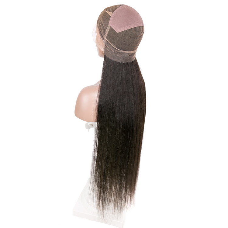 10a grade peruvian 40 inch full lace human cuticle aligned raw virgin hair 100% natural wigs