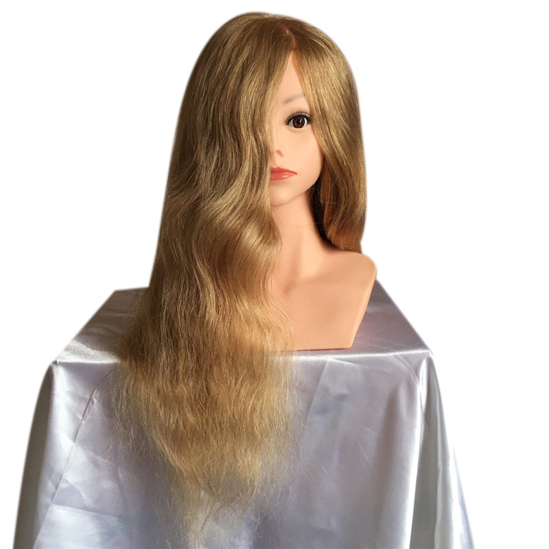 Human Hair  half body mannequin head