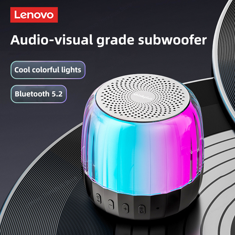 Original Lenovo K3 Plus Bluetooth Wireless Speaker Portable HIFI Waterproof USB Outdoor Loudspeaker Music Surround Bass Box Mic