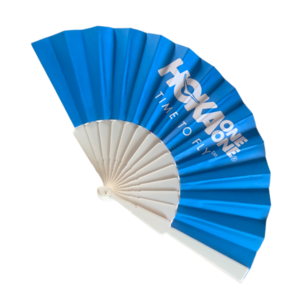 Plastic Ribs Custom Printed Folding Hand Fan Chinese Carved Folding Fragrance Wood Hand Fan Paper Hand Fan With Plastic Stick