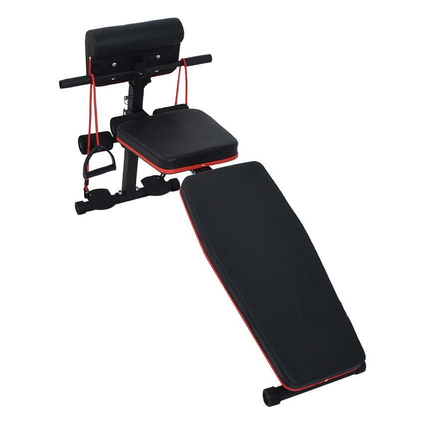 Wholesale Well show Sport Adjustable   flat  Workout Fitness Weight Exercise Foldable Weight Bench