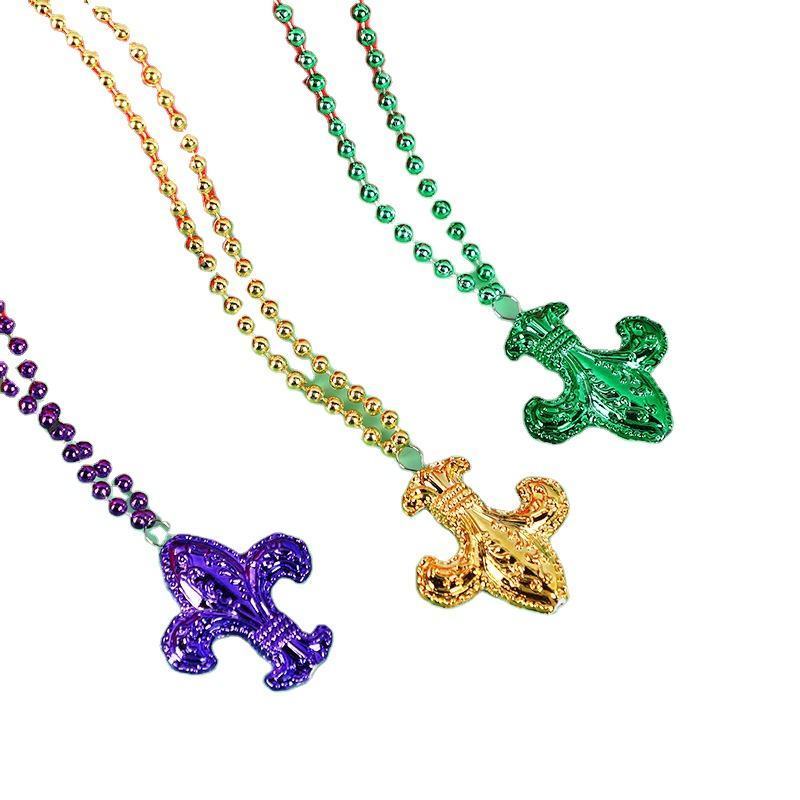 Party Decoration Accessories Party Necklace Mardi Gras Beads For Carnival And Festival