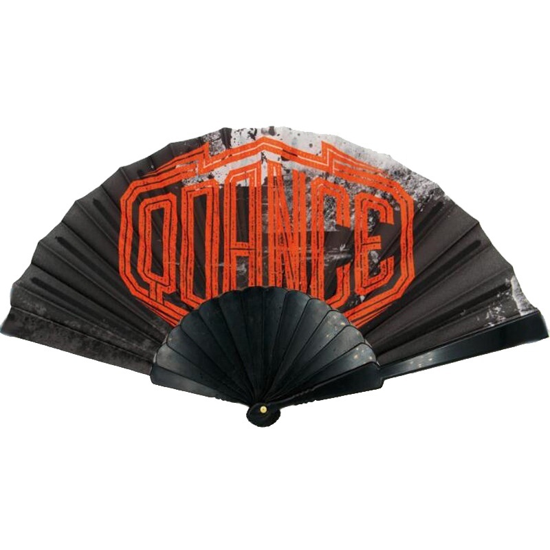 2024 Hot Sale Wholesale High Quality Custom Printed Logo Promotional Folding Paper/Fabric Plastic Hand Held Fan Printed Fans